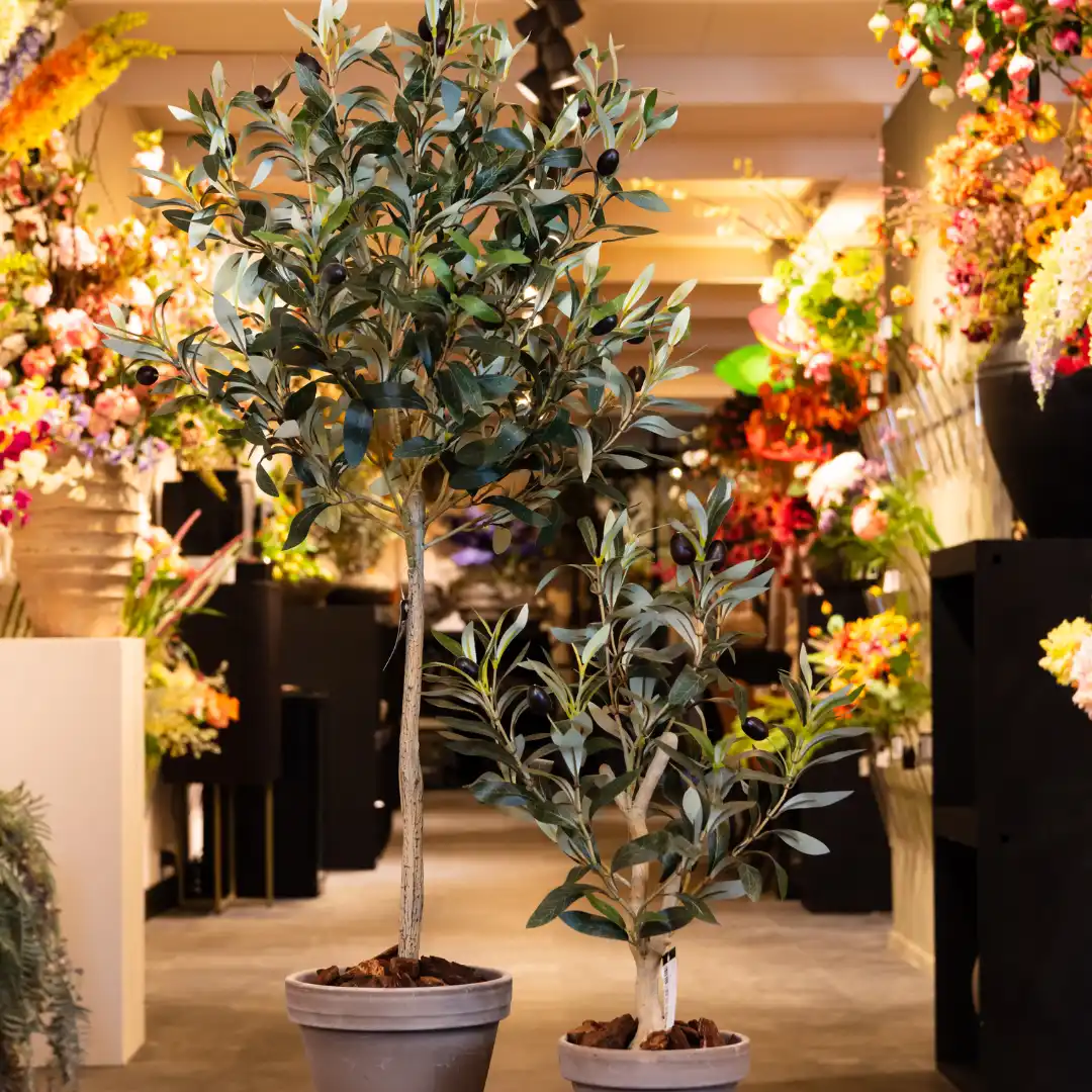 Kunstplanten zomerse hotelbeleving