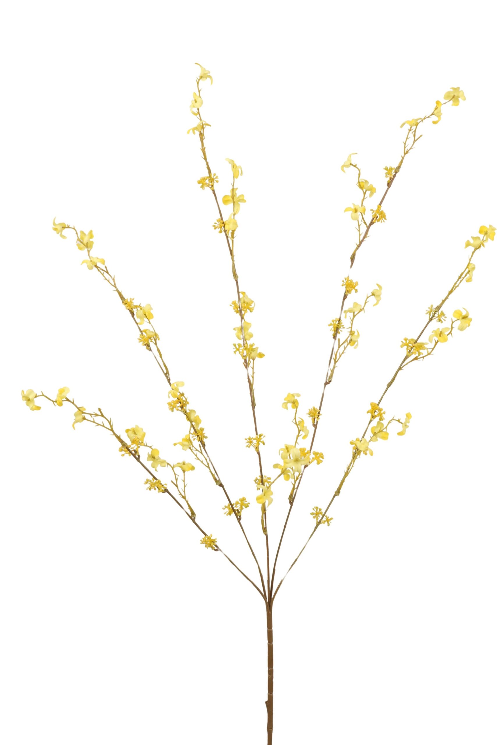 Flowerspray 95 cm geel