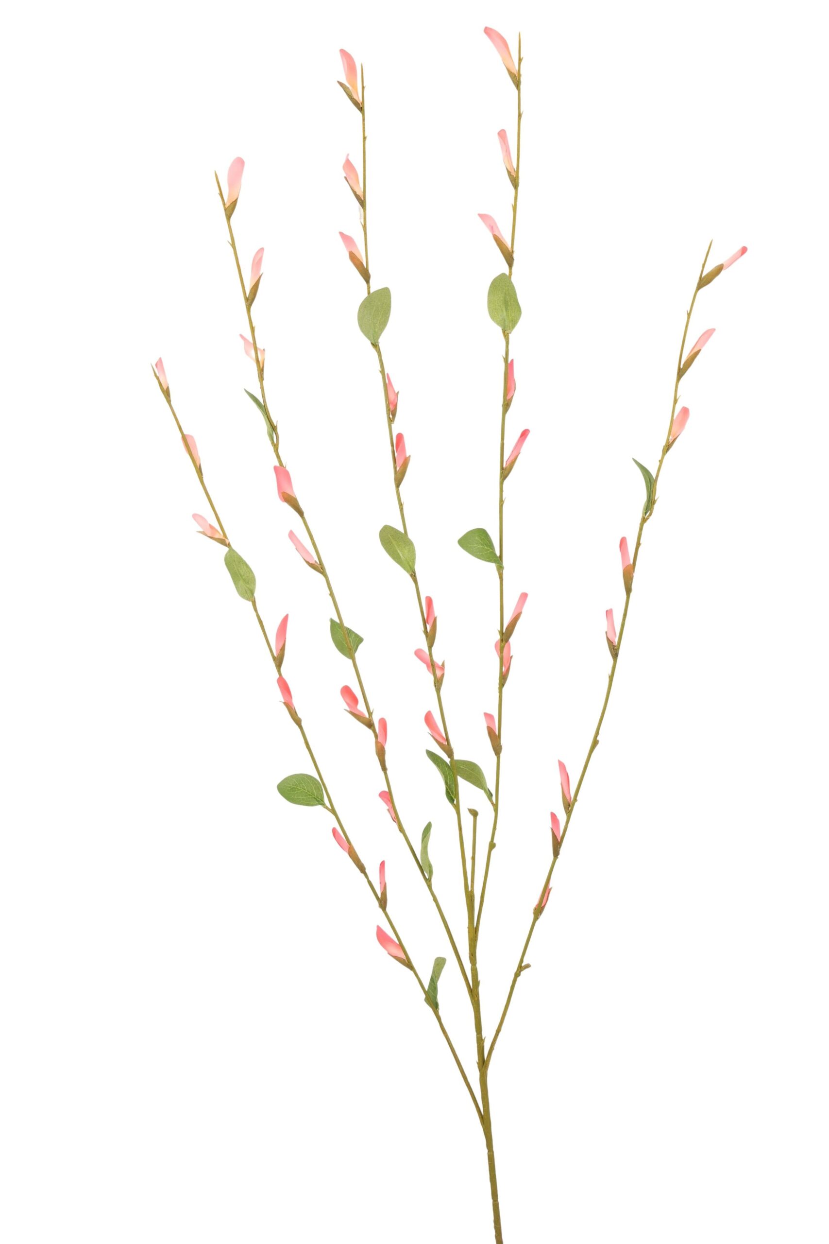 Exotische bloem tak 113 cm donkerroze